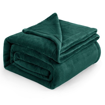 Bedsure | Flannel Blanket Solid 280GSM Soft Fuzzy Plush  Bed Blanket