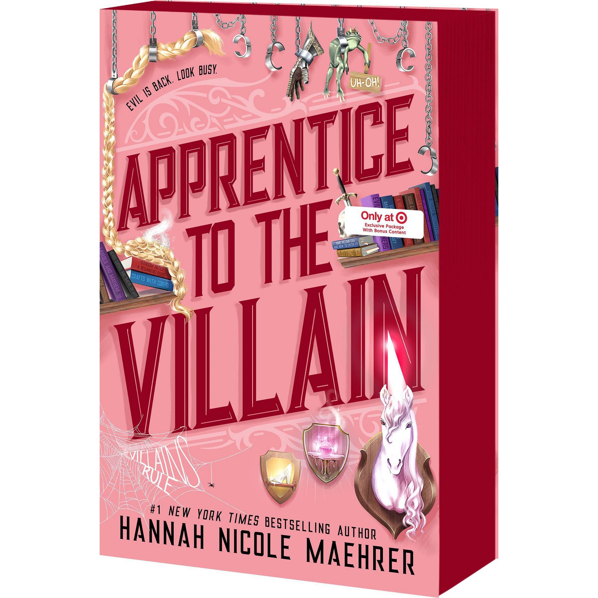 Apprentice to the Villain (Target Exclusive) - by HANNAH NICOLE MAEHRER (Paperback)