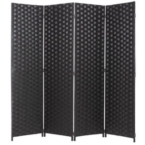 Legacy Decor Bamboo Woven Panel Room Divider Privacy Partition Screen - 1 of 4