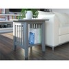 AFI Furnishings Mission End Table Set of 2 AG - 2 of 4