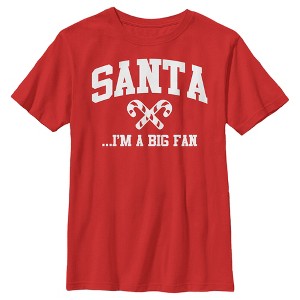 Boy's Lost Gods Santa Fan T-Shirt - 1 of 4