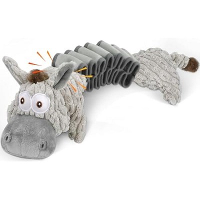 Large Squeaky Plush Dog Toys, Interactive Puppy Toys for Tug of War, Tough Pet Toys for Dogs, Dog Chew Toy for Small, Medium, and Large Dogs