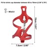 Unique Bargains Double Side Bicycle Water Coffee Drink Cup Bottle Holder Cages Carrier Rack with Wrench for Mountain Road Bike - 4 of 4