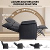 GustoWave Power Recliner Chair with Massage and Heat, Adjustable Single Recliners Sofa, Home Theater Seating ＆Armchair - 4 of 4