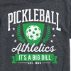 Men's - Instant Message - Pickleball Athletics It's A Big Dill Short Sleeve Graphic T-Shirt - 2 of 4