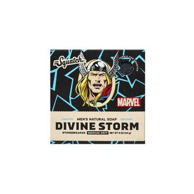 DR. SQUATCH Men's All Natural Bar Soap - Divine Storm - 5oz