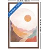 Trends International Reinders: Abstract - Mountain Landscape Framed Wall Poster Prints - 3 of 4