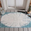 Courtyard Dokupa CY8893 UV & Stain Resistant Non-Shedding Power Loomed Indoor/Outdoor Rugs - Safavieh - 2 of 4