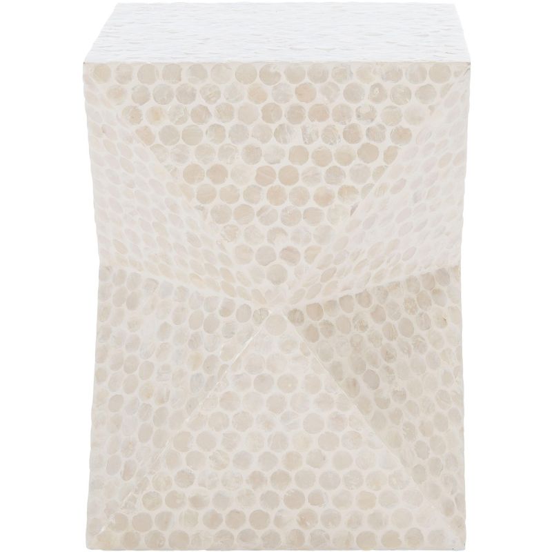 Milan Accent Table - White - Safavieh., 1 of 10