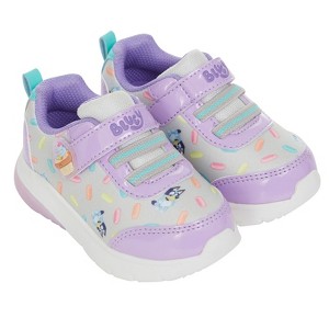 Bluey & Bingo Slip-On Sneakers - Kids' Shoes for Boys & Girls Featuring Bluey, Bandit, Chilli & Bingo -Bluey Girls Sneakers - 1 of 4