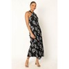 Petal and Pup Womens Melody Plisse Halter Maxi Dress - 3 of 4