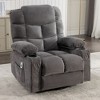 NicBex Recliner Chair Oversized Rocking Chair Massage Chair with Heating with USB Ports and 2 Cup Holders for Living Room - 2 of 4