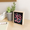 Misha Blaise Design Garden Snake Framed Mini Art Print - Society6 - 2 of 3