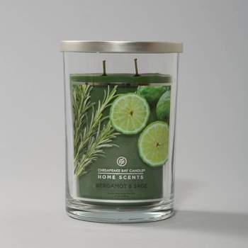 Jar Candle Bergamot Sage - Home Scents by Chesapeake Bay Candle