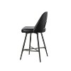 Tilano Modern Counter&Bar Stool,set of 2 with Cutout Design | ARTFUL LIVING DESIGN - image 4 of 4