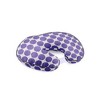 Bacati - 3 pc Ikat Zigzag Purple Dots Muslin Hugster Feeding & Infant Support Nursing Pillow Nursing Pillow with Insert - 4 of 4