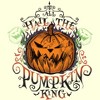 Men's The Nightmare Before Christmas All Hail the Pumpkin King Jack-o'-Lantern T-Shirt - 2 of 4