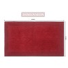 Home Weavers Luxury Collection 100% Cotton Tufted Bathroom Rug, Non-Slip Latex Bath Rug - 3 of 4