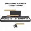 Keyboard Piano with 61 Keys, Speakers, Tablet Stand, 300 Sounds, Music Lessons for Beginners - 2 of 4