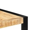 vidaXL Bar Table 55.1"x27.6"x43.3" Solid Mango Wood - 3 of 4