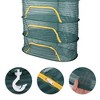 Unique Bargains Single Layer Drying Basket Emerald Green - 3 of 4