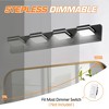 DAKAFUL Modern LED Bathroom Vanity Light, Dimmable Rotatable Acrylic Vanity Fixture Over Mirror,Wall Light for Bathroom/Bedroom - 4 of 4
