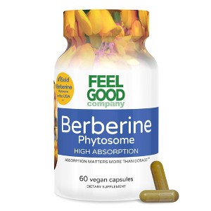 berberine and l-carnitine for weight loss FeelGood Superfoods Company Berberine Phytosome Vegan Capsules