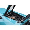 Lamborghini Huracan Performante Blu Glauco / Solid Blue with Black Wheels 1/12 Model Car by Autoart - image 3 of 4