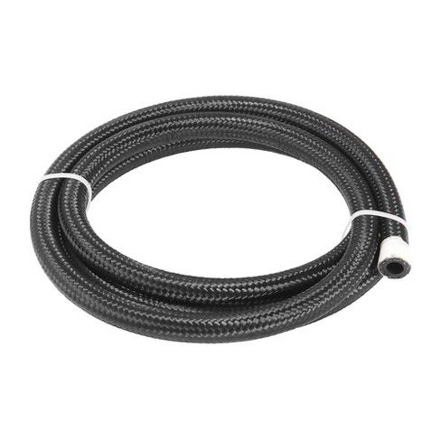 Unique Bargains Universal Braided Nylon Stainless Steel Cpe Oil