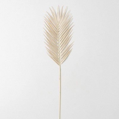 Off-White Faux Dried Fern Stem 34"