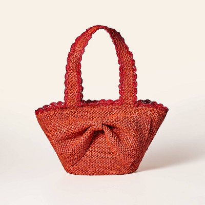 Raffia Bow Tote Bag - kate spade new york x Target Red