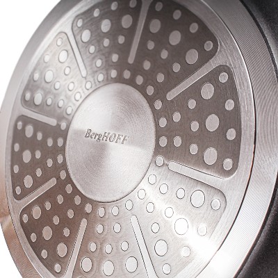 Black 10" Aluminum Non-stick Fry Pan with Ceramic Coating