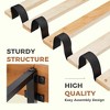 ELJGET Twin Solid Wood Bed Frame with Headboard, Strong Wooden Slats, 1100 lbs Weight Support, Quiet Structure, No Box Spring Required - 4 of 4