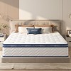 Okak Mattress with Individually Pocketed Innerspring, Medium Firm Memory Foam Mattress, Mattress in a Box for Home, Hotel - 2 of 4