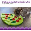FAAYFIAN Interactive Cat Treat Puzzle ¨C Heavy-Duty Hide-and-Seek Feeding Game with 16 Compartments for Indoor Cats - 2 of 4
