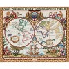 Janlynn/Platinum Collection Counted Cross Stitch 18"X15"-Olde World Map - 2 of 2