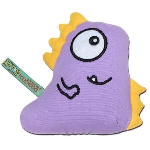 Touchdog Cartoon Shoe-faced Monster Plush Dog Toy - 1 of 1