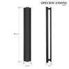 LamQee Modern Outdoor Wall Lights Exterior Lighting Fixtures Outdoor Wall Sconce Matte Black Outside Wall Mount Lights - 3 of 4