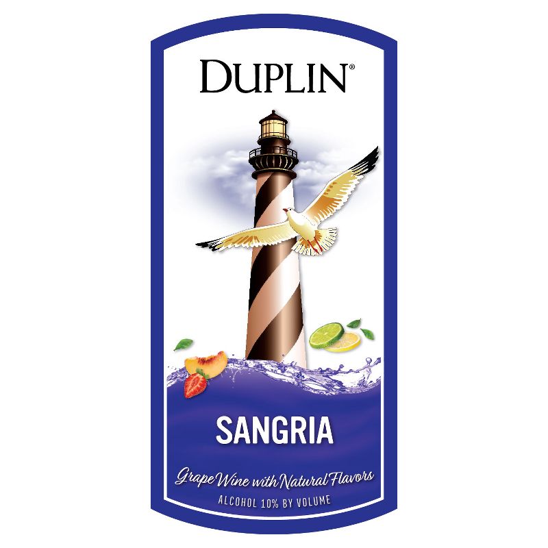 Duplin Red Sangria Red Wine - 750ml Bottle, 3 of 7