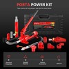 Portable Power Kit, Separating Hydraulic Jack with 4.1 ft/1.25 m Oil Hose, Auto Body Frame Repair Set for Car Truck Repair - 4 of 4
