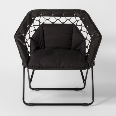 Hex Bungee Chair Black - Room Essentials™