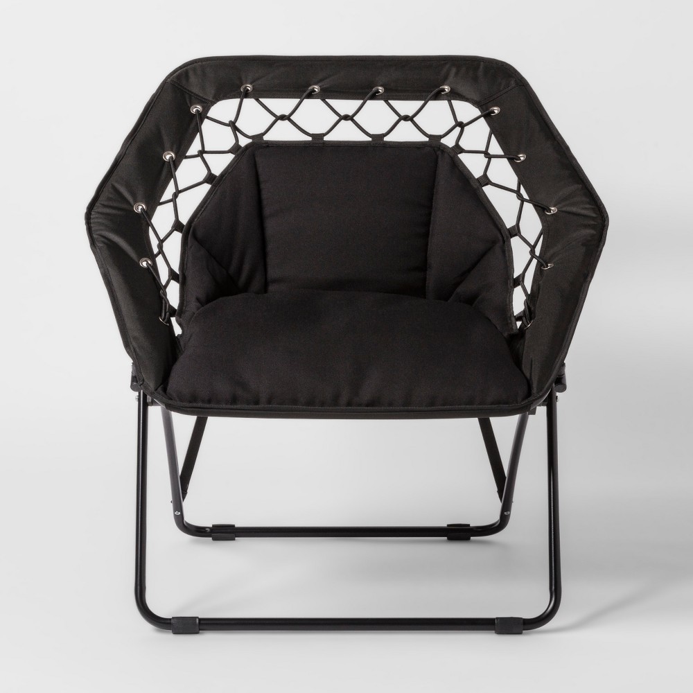 UPC 677446149053 Hex Bungee Chair Black Room Essentials