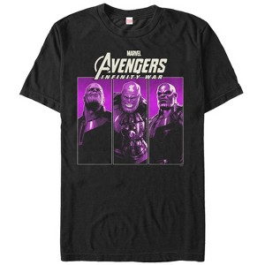 Men's Marvel Avengers: Infinity War Thanos Panels T-Shirt - 1 of 4