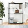 Vtec Trading Black Portable Freestanding Wardrobe Rack - 2 of 3