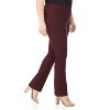 Rekucci Curvy Woman  Straight Leg Pull-On Pants with Tummy Control - 2 of 4