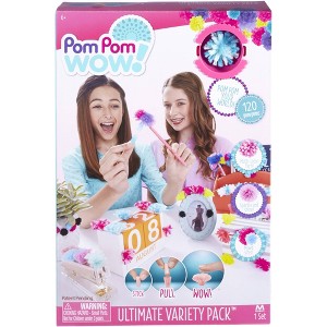 Pom Pom Wow Ultimate Variety Pack Craft Set to Decorate Tween Room Craft Kit - 1 of 1