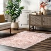 Nuloom Sesilia Vintage Transitional Spill Proof Treated Pet Friendly Premium Machine Washable Area Rug - 2 of 4