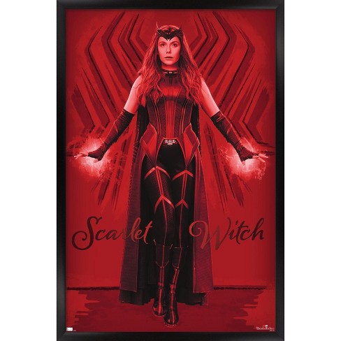 Trends International Marvel Comics - Scarlet Witch - Minimalist Framed Wall  Poster Prints : Target