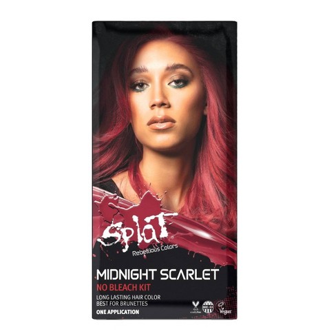 Splat Midnight Hair Color Scarlet 6 0oz Target