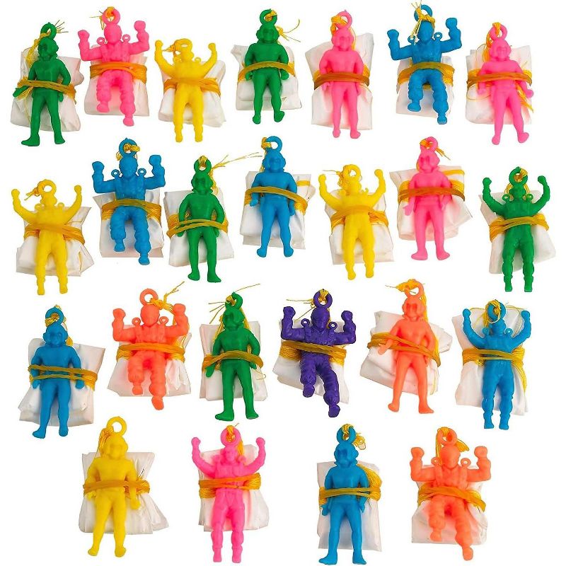 Kicko 24" x 1.75" Assorted Colors Cool Airborne Action Figures - 24 pack, 1 of 6